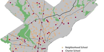 Σε Philadelphia school district χάρτης